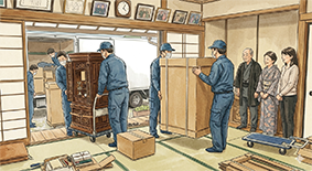古いお仏壇の引取り
